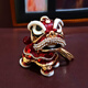 Clcey Chinese Style Lion Dance Car Keychain for Girls’s Bag Pendants pour Internet Celebrity Style Ancient Lion Dance Jewelry Exquis Keychain Collection PLUS ACHETER BOX-CONSEIL (N'oubliez pas de collectionner)