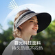OhSunny big hat brim sun protection puff hat UV sun protection sky top hat dark night sky