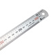 Regla de la regla de acero inoxidable de acero inoxidable de marca SHINWA Custom SHINWA