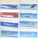 奇立彩拼装出口成品飞机模型空客A380阿联酋350达美航空客机礼品摆件ABS 29号-1049航空30厘米1：125比例