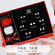 Molan Light Luxury S925 Silver Needle Weekly Earrings Women's Weekly Gift Box Set Birthday Anniversary Gift for Girlfriend