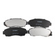 
Bosch front brake pad 0986AB1591 is suitable for Honda CRV/Choshi Photo/Elysen Front wheel 4-piece package Haval H6/2014-2014 model 2.0TH6 sports