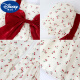 Disney Baby Girl Kleid Sommer 2024 Kinder einjähriges Kleid Baby Prinzessin Kleid Einjährige Klauenmädchenkleid von Off-White Gift Box (B728) 90 cm