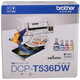 兄弟DCP-T536DW/725DW彩色喷墨自动双面打印作业无线5G复印扫描一体机 新款536DW（无线5G远程三合一） 套餐三（标配+专用墨水1套）