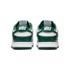 Nike (Nike) Shoes Men Dunk Low Retro Low Top Casual Sneakers de zapatillas de zapatillas Retro Ligeros y cómodos DD1391-101 Blanco y verde 40.5