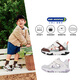 
Dr. Jiang Spring Boys and Girls Hollow Breathable Baby Toddler Shoes Comfortable and Casual Children's Sports Shoes Rice/Brown/Green 26 Size foot length approximately 15.6-16.1