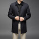 
MAGIOPY luxury high-end brand men's clothing 2025 spring and autumn new men's mid-length lapel windbreaker men's casual jacket men's khaki L 175