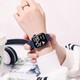 New Watch Love Small Square Watch Men and Women Couple Couple Childre