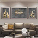 Aohan modernes Licht Luxus Wohnzimmer Dekorative Gemälde Fulu Elefant Sofa Hintergrund Wandhänge Malerei einfach