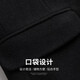SHANSHAN Shanshan suit men's autumn and winter wool blended business professional single suit thickened warm top men's commuter jacket black 2XL 185