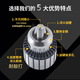 YHGFEE heavy duty drill chuck bench drill chuck lathe high precision wrench drill chuck R8 shank Morse taper shank straight shank milling machine chuck gray 1-10 mm B12
