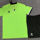 Kelme (Kelme) Kamel Football Uniform Filt Rettle à manches à manches courtes, équipe de compétition pour l'équipe de compétition masculine et féminine de l'équipe de formation uniforme Impression 1048 (rouge) 2xl (hauteur 175-180)