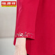 
Hengyuanxiang mother summer long-sleeved shirt middle-aged and elderly women's summer shirt spring and summer thin top grandma suit WY9871 green 2XL