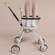 Xinsitong baby walking artifact baby cart lightweight one-click cart folding for one-click cart folding for 1-3-6 years old children's stroller for children walking for children without installation + one-click folding + easy storage Portable 1-6 years old travel cart