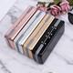 2025 Nouvelle boîte de lunettes haut de gamme Anti-pression et anti-pression Portable Portable Mentes pour hommes Aluminium Lunettes en métal Box Silver Mirror Silver Mirror Tissu