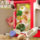 欣格儿童玩具厨房加大女孩63件做饭仿真模拟煮饭厨具套装声光生日礼物