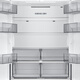 
Samsung (SAMSUNG) RF50DG5021CWSC 501L Capacity White Ultra-thin Zero Inlay Flat Embedded Cross Four-Open Door AI God Refrigerator