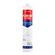 Submarine glass glue waterproof and mildew-proof sealing glue toilet bathtub stove edge sealing glue 12 times grade 0 anti-mold environmentally friendly edge collecting glue FM680-310A transparent 310ml