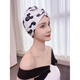 Zailu swimming cap for women with long hair, special for not tying the head, cute Japanese face-showing small enlarged head circumference, black trendy fabric, enlarged black hat + earplugs and nose clip set