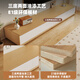 
Pashaman log style solid wood TV cabinet storage cabinet integrated living room household simple floor-standing cabinet 1.8 meters 6189Y