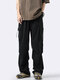 190 Pantalones de versión extendida altas para adolescentes masculinos Pantalones casuales Pantalones de paracaidismo Pantalones de deportes sueltos de 120 cm Black XL 183 o por encima de 130-155Jin [Jin equivale a 0.5 kg]