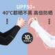 Outdoor sunscreen ice sleeve sleeves, thumb style - 1 pair of gray