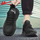 
Warrior official men's shoes summer 2025 new breathable mesh running shoes for men's light shock absorbing sneakers black 41