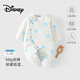 
Disney baby clothes 60g newborn onesom clothespin cotton full moon baby 100-day pajamas spring and autumn pink 80cm