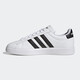 阿迪达斯（adidas）休闲鞋男鞋女鞋夏季新款运动鞋GRAND COURT 2.0时尚百搭低帮板鞋 GW9195白色 36 (220mm)