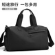 Wei Guangli travel bag men's large capacity wet and dry sports gym bag women's short-distance business trip swimming handheld shoulder crossbody bag wet and dry travel bag [black]