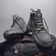 Western Region Kamel Martin Boots Herrenschuhe Spring High-Top Britisch-Stil Mittelbekleidung Stiefel Outdoor Mountainering Labour Protection Desert Battle Boots Sommer Khaki Upgrade Modell 39