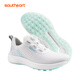 Zapatos de golf de golf Xiushibao Piesta de zapatos deportivos impermeables para mujeres Cielo de la perilla transpirable que no es de palomitas de maíz SE9856 White Pink 35