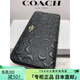 蔻驰（COACH）【日本直邮】时尚潮流百搭男女士休闲长款钱包 F53834 黑色 全新正品