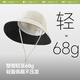 Beneunder side face sun protection hat women's vinyl fisherman hat commuter sun hat anti-UV BM714 black