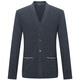CAMICISSIMA autumn and winter warm wool sweater gray men's wool cardigan gray one size 52