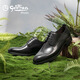 
Goldlion men's shoes business formal casual shoes simple and comfortable leather shoes 567810183ABB-black-41 size