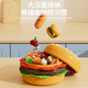 Yimi Big Mac Hamburger Chokele Spielzeug Puzzle Haus spielen Haus für Männer und Frauen 3-6 Jahre altes Kindergeburtstagsgeschenk