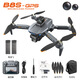 Smart B8s Drone Professional Screen Contrôle GPS Positionnement Rendement Aérien Photographie Aircraft télécommandé Aircraft Aircraft Aircraft Aircraft Aircraft Screen Control Version + Obstacle Avoider + Backpack + Color Box Version à trois électriques