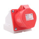DEP2 Conector de enchufe de aviación industrial Electrical trifásico 3/4/5 Core 16A32A Pare de cabeza masculina y femenina DEP2-12532A 5 Core 415V Industrial E Industrial E