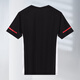 
2025 new spring badminton uniform men and women short-sleeved competition suit quick-drying breathable sports competition training suit 7028 white men's top 2XL
