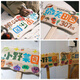 Diy hand-painted wooden blank class sign kindergarten planting area vegetable garden vegetable patch garden plant label insert card 12 styles 32*19cm pole 65cm waterproof and anti-corrosion treatment