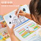 Multifunktionales Kinder-Computer-Spielzeug für frühe Bildungskarteninsertion Maschine 1-6 Jahre altes Baby-Puzzle Chinesische und englische zweisprachige Lernmaschine Chinesisch und Englisch-Lernmaschine mit Maus [126-Seiten-Karten] Batterieversion [3 Batterien 5]