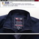 Link Italian Ancient Shark Standing Collar Sportsweste Dünne Frühlings- und Sommer-Männergeschäftsweste bestickte lässige Weste Blaues Dünnweste-9928 (110jin [Jin gleich 0,5 kg] bis 130jin [Jin gleich 0,5 kg]) M.