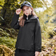 Snow Flying Children's Clothing Children's Boys and Girls Imprimer trois en un veste extérieure noire 160