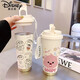 
Disney (Disney) Katie Cat Cute Coffee Cup Student Thermal Cup Large Capacity 316 Ceramic Stainless Steel Water Cup New Women's Ceramic Inner Bottom - FA691 Line Puppy + Lanyard