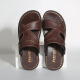 
New summer sandals for men's outdoor beach shoes, anti-slip soft sole outdoor two-purpose sandals waterproof casual shoes, brown Ou689 upgraded model 40 [only one size smaller]