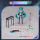 布鲁可积木人初音未来公式服奇迹版 手办玩具潮玩男生女生生日礼物
