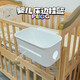 Panier de chevet panier suspendu sur le rack de chevet berceau de rangement de rangement de rangement bébé pendage de sac de clôture table de rangement panier de rangement