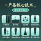 Xiaofengxian Bitchen-Haken Farbwechsel Luminous Float S-Di06 Tag und Nacht Dual-Use Kristall Hartschwanz Float Higempfindlich Crocian Carp Float Crucian Karpfen umfassend