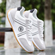 
Western Region Camel Men's Shoes 2025 Spring New Canvas Casual Cloth Shoes Para Shoes Men's Soft Sole Anti-Slip Forrest Gump Sports White Shoes AW9902 White 38